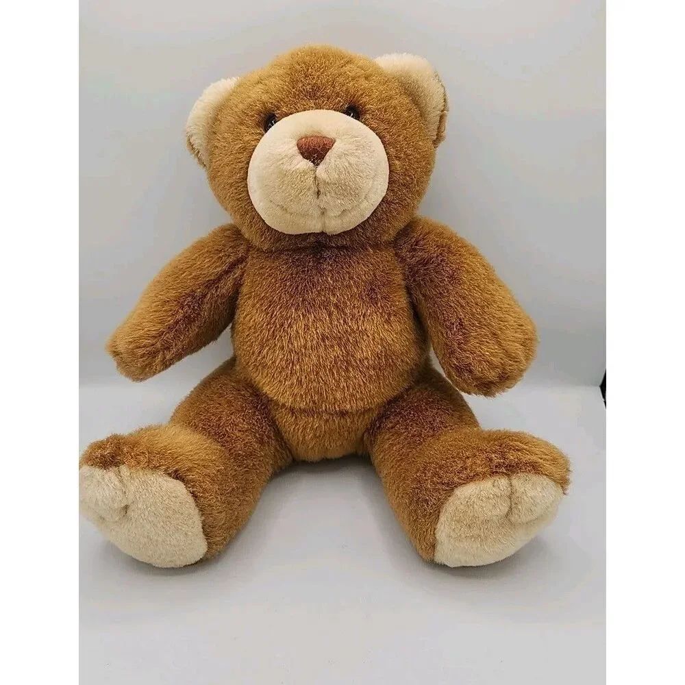 Vintage Build A Bear Lil Cub Butterscotch Classic Teddy Plush Stuffed Animal 14"